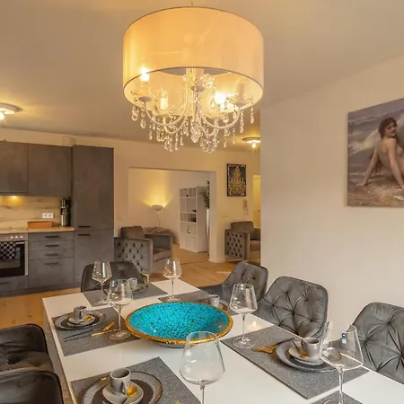 Sweethome - Dah03 - Luxus Pur Apartment, Kueche, Tv *