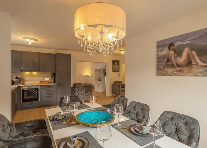 Sweethome - Dah03 - Luxus Pur Apartment, Kueche, Tv *