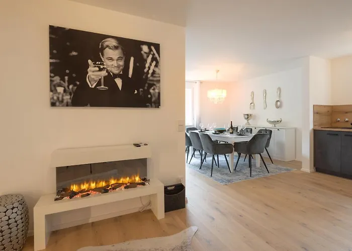 Apartament Sweethome - Dah03 - Luxus Pur Apartment, Kueche, Tv